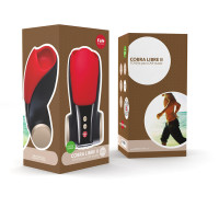 Мастурбатор Fun Factory Cobra Libre 2 Червоний/Чорний