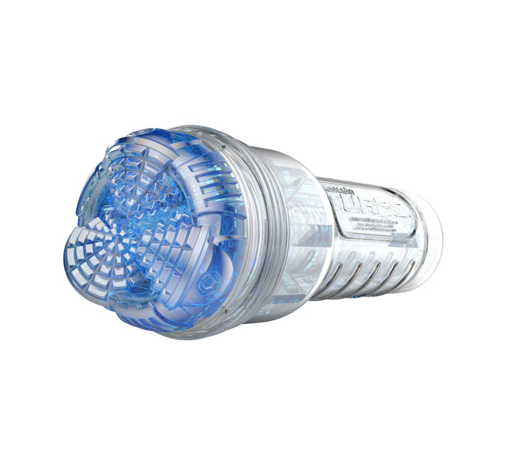 Мастурбатор Fleshlight Turbo Core Blue Ice, оральний секс (глибоке горло)