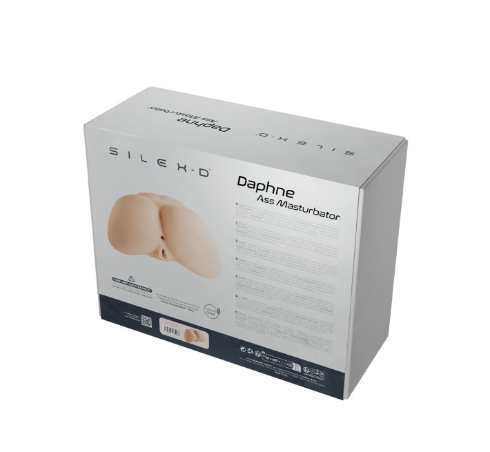 Мастурбатор-попка з двома входами SilexD Daphne Ass Masturbator, суперреалістичний, термореактивний