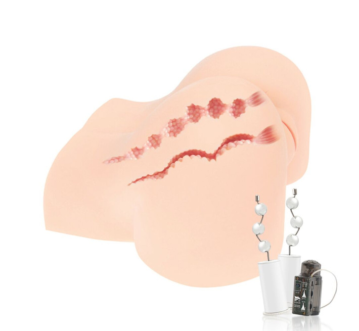 Мастурбатор Kokos ALICE 2WayPlus з функцією масажу та вібрацією