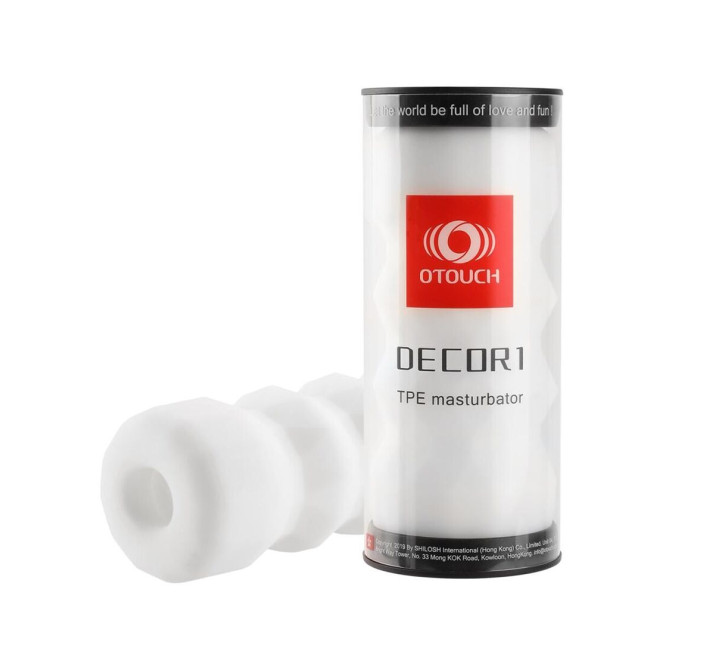 Мастурбатор Otouch DECOR 1-B, ефект всмоктування, пружні пірамідки