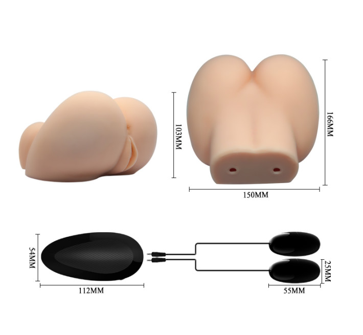 Мастурбатор Crazy Bull Busrty Butt Vagina and Anal