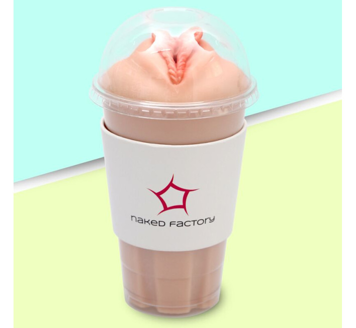Мастурбатор-вагіна Naked Factory Cup Sleeve V–4, наскрізний