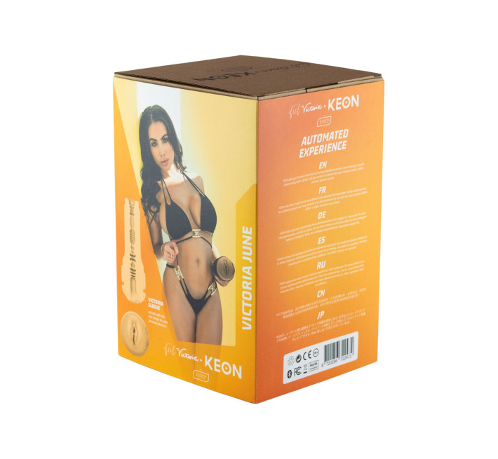 Интерактивная секс-машина для мужчин Kiiroo Keon Kombo Set с мастурбатором Feel Victoria