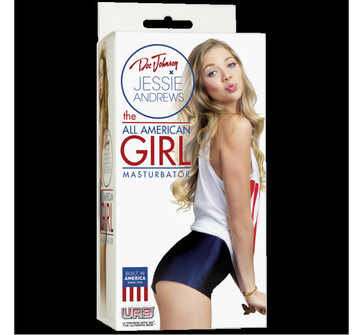 Мастурбатор-вагіна Doc Johnson Jessie Andrews - The All American Pussy