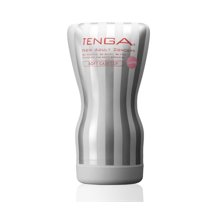 Мастурбатор Tenga Squeeze Tube Cup (мягкая подушечка) GENTLE сдавливаемый