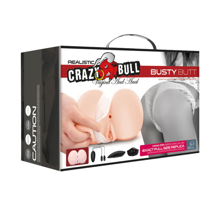 Мастурбатор Crazy Bull Busrty Butt Vagina and Anal