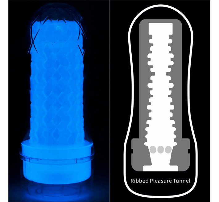 Мастурбатор LoveToy Lumino Play Masturbator Ribbed
