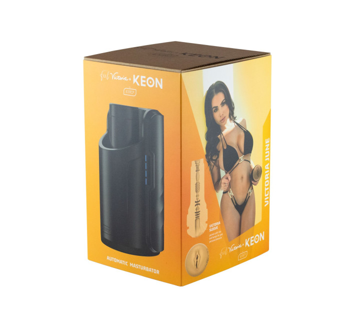 Интерактивная секс-машина для мужчин Kiiroo Keon Kombo Set с мастурбатором Feel Victoria