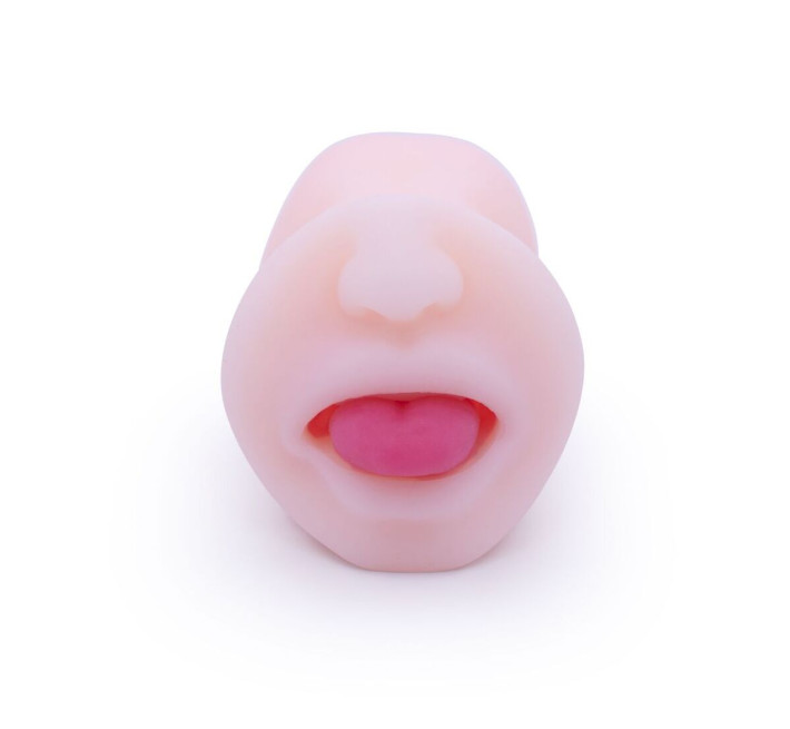 Двосторонній мастурбатор Men Powerup Eroticism: вагіна та ротик