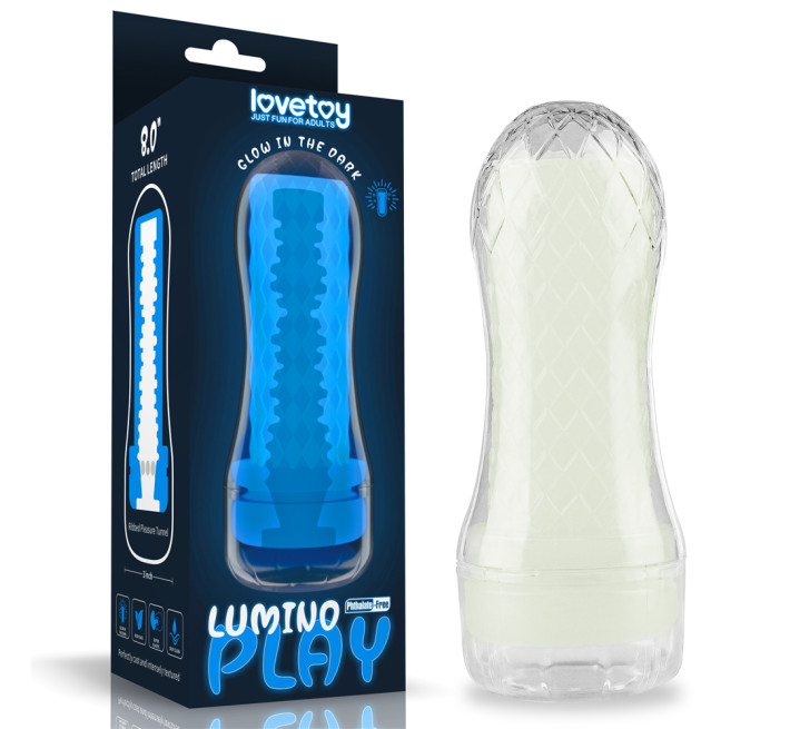 Мастурбатор LoveToy Lumino Play Masturbator Ribbed