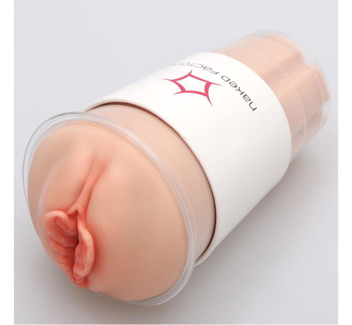 Мастурбатор-вагіна Naked Factory Cup Sleeve V–4, наскрізний
