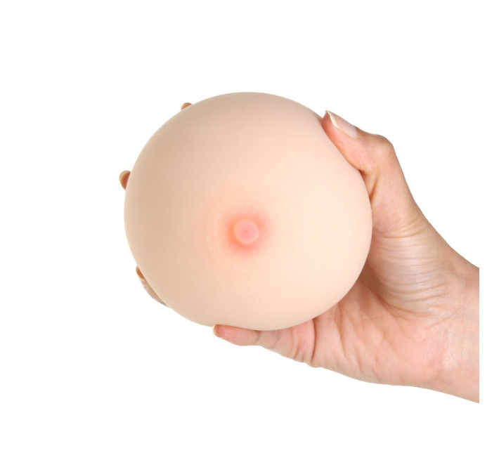 Мастурбатор-груди Cutie Pies Hannah's Handful - Pussy & Boob, глибина 9,9 см, віброкуля в подарунок