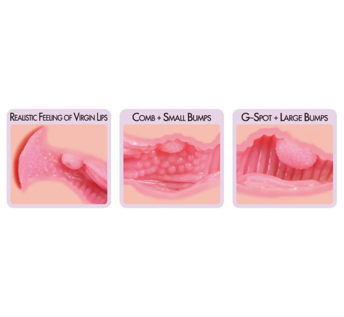 Мастурбатор Kokos Haru DL (двошарова)