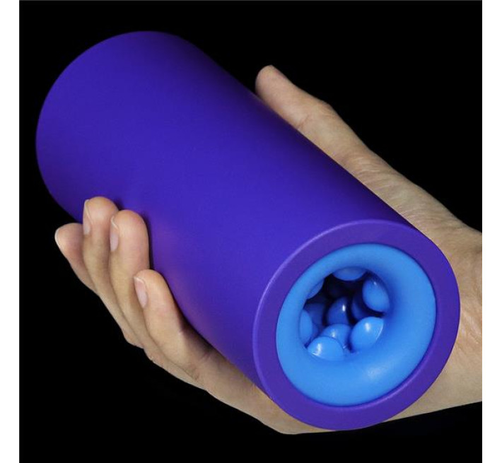 Мастурбатор LoveToy O-Sensual Discreet Blow Job Stroker Blue