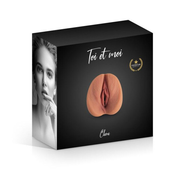 Ультрареалістичний мастурбатор-вагіна Toi et moi – Clara, дуже вузький