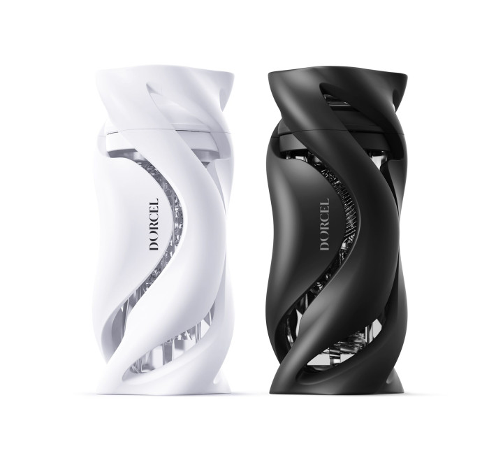 Мастурбатор Dorcel DEEP BLOW BLACK, подвійне використання