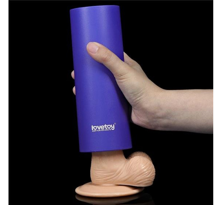 Мастурбатор LoveToy O-Sensual Discreet Blow Job Stroker Blue