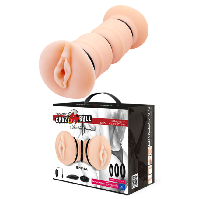 Мастурбатор Crazy Bull Emma Double Vagina