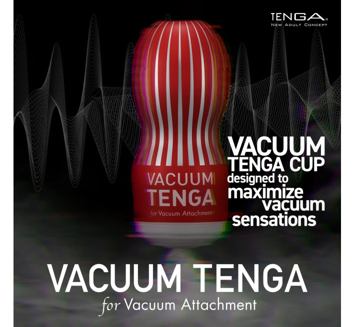 Мастурбатор VACUUM TENGA CUP