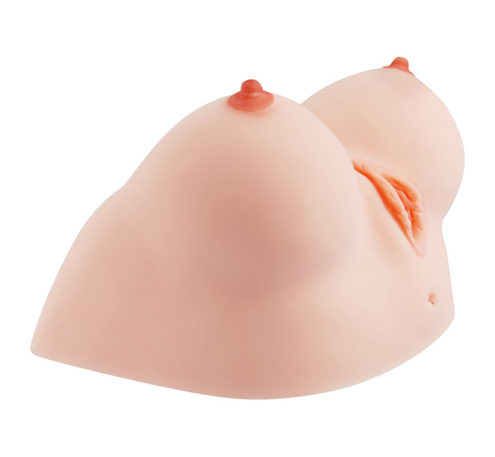 Мастурбатор Kokos Juilana Breast 2WayPlus з функцією масажу та вібрацією