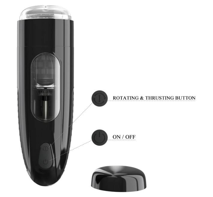 Мастурбатор Pretty Love Marlon Rotating & Thrusting Masturbator