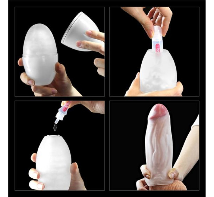 Мастурбатор LoveToy Traning Master Giant Egg Masturbator Blue