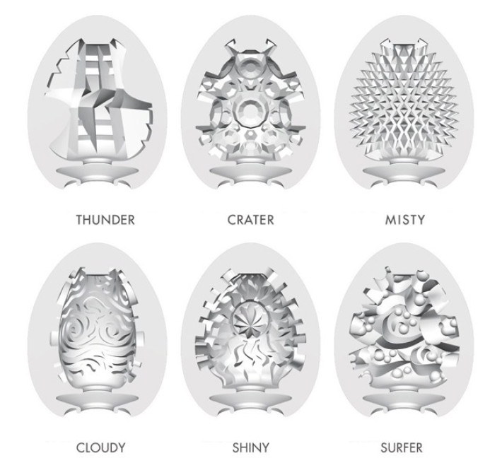 Набір Tenga Egg Hard Boild Pack