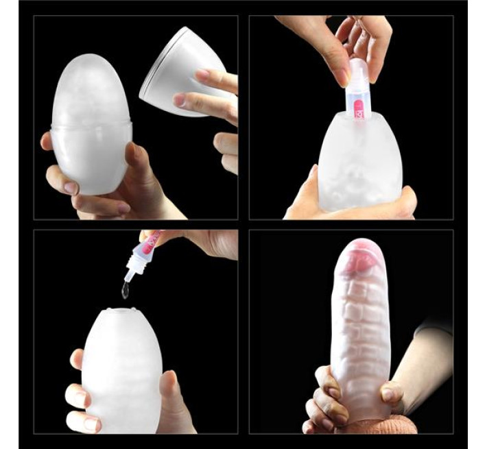 Мастурбатор LoveToy Traning Master Giant Egg Masturbator Purple