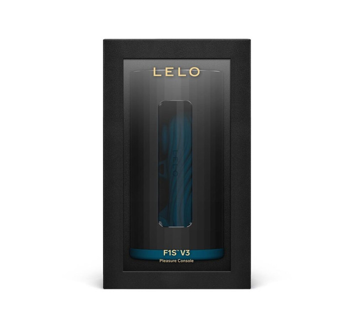Смарт-мастурбатор LELO F1S V3 Teal, 2 мотора, 8 режимов, стимуляция звуковыми волнами