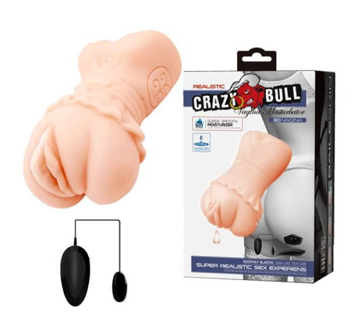 Мастурбатор Crazy Bull Vibrating Vagina Masturbator