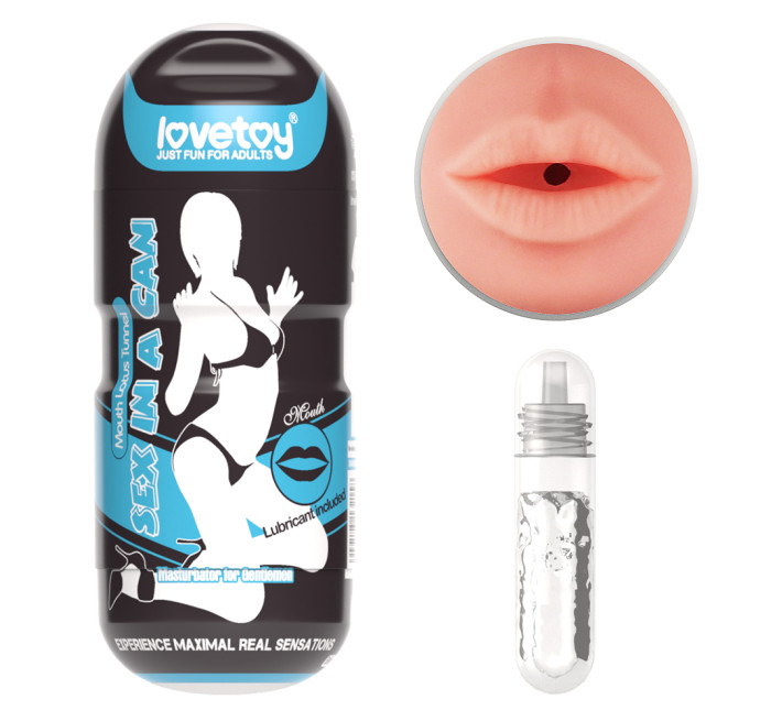 Мастурбатор LoveToy Sex In Can Mouth Stamina Tunnel