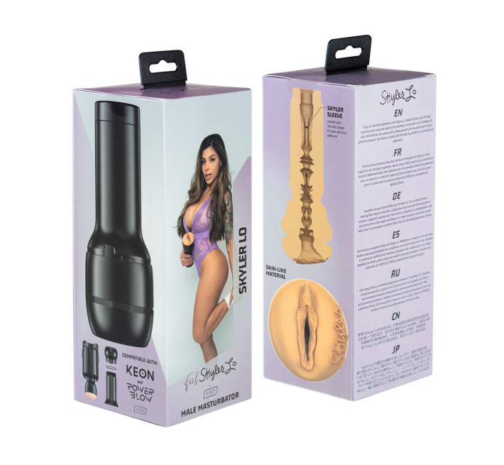 Мастурбатор Kiiroo Feel Skyler Lo PBC сумісний з PowerBlow та Keon