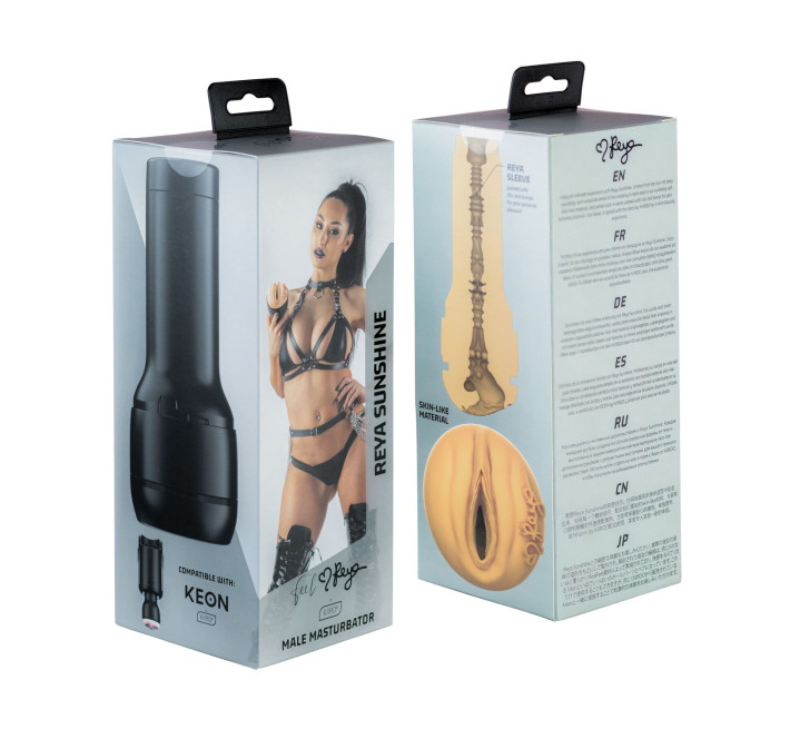 Мастурбатор Kiiroo Feel Reya Sunshine, копія вагіни порнозірки