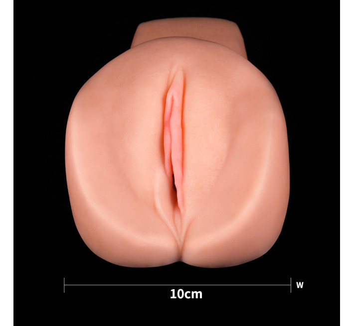 Мастурбатор LoveToy Vibrating Pet Pussy & Ass #1 Телесный