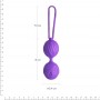Вагінальні кульки Adrien Lastic Geisha Lastic Balls Mini (S) Фіолетові
