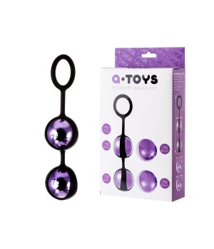 Вагинальные шарики Toyfa A-toys 3,5 см Фиолетовые