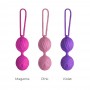 Вагінальні кульки Adrien Lastic Geisha Lastic Balls (L) Рожеві
