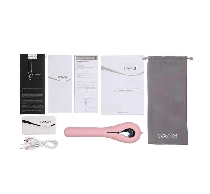 Вібратор Svakom Siime Eye Pale Pink