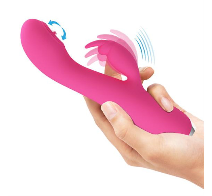 Вибратор Pretty Love Rachel Licking Vibrator Magenta