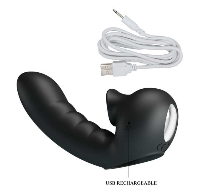 Насадка на палець Pretty Love Hobgoblin Finger Vibrator Black