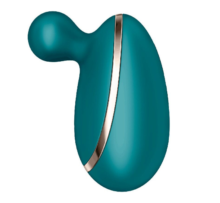 Вібратор для зовнішньої стимуляції Satisfyer Spot On 1 Green, гнучкий відросток