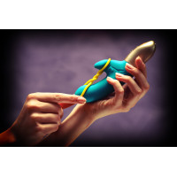 Вібратор Fun Factory Amorino Бірюзовий