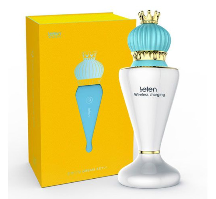 Королевский вибратор Leten Dream Key с индукционной зарядкой
