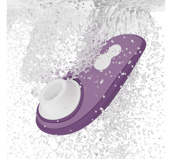 Вакуумний кліторальний стимулятор Womanizer Liberty 2 Purple, 8 режимів, магнітна кришечка