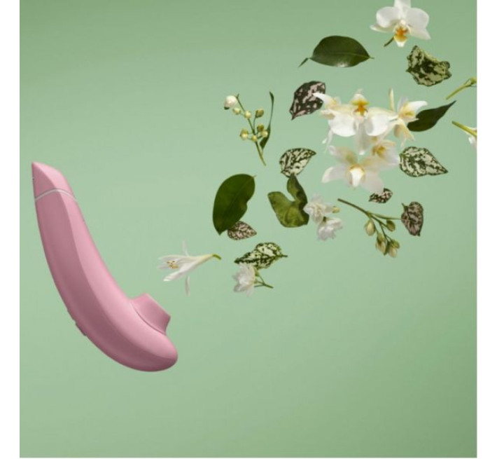 Вакуумный стимулятор клитора из биоматериалов Womanizer Premium Eco Pink