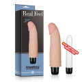 Реалістичний вібратор LoveToy Reel Softee Vibrator 7 Тілесний