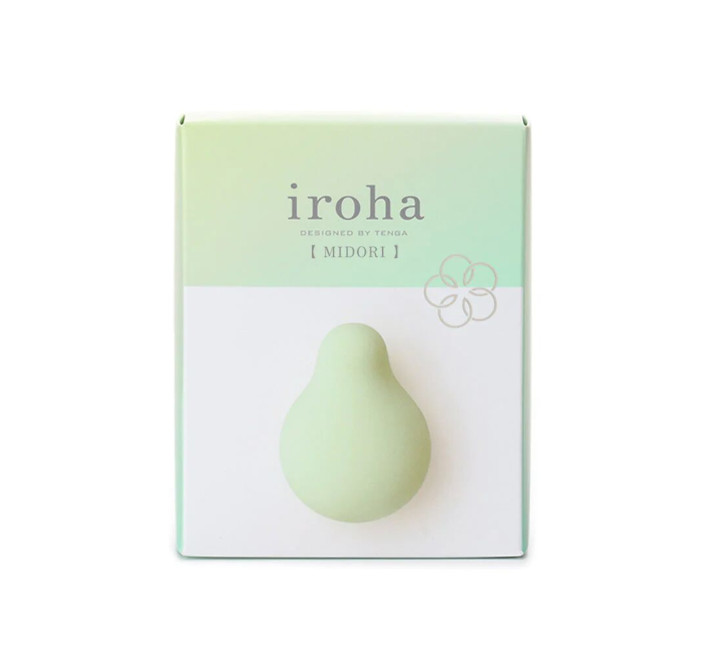 Мінівібратор IROHA MIDORI Green, для пестощів і масажу, 5 режимів, перезаряджуваний
