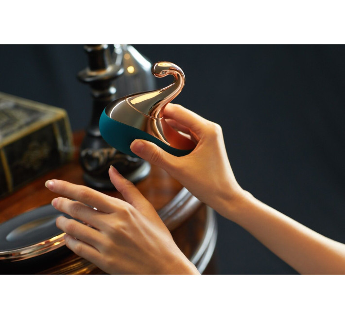 Вишуканий вакуумний вібратор Knight Jenay SOUL & DESIRE, лубрикант у комплекті