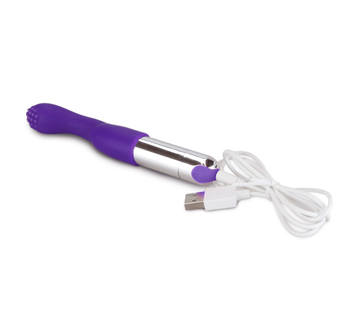 Клиторальный стимулятор LoveToy IJOY Rechargeable Versatile Tickler Purple